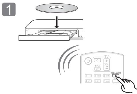 PANASONIC DMP-BDT360 - STAP 4 : Afspelen van een disk - 1