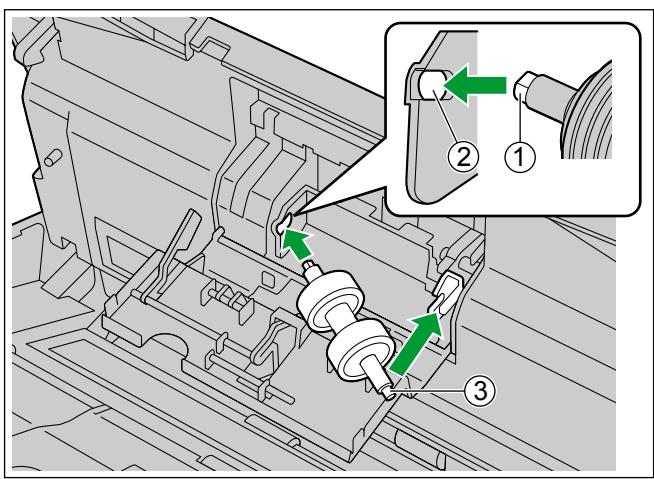 PANASONIC KV-S1057C - Installez le rouleau de freinage. - 1