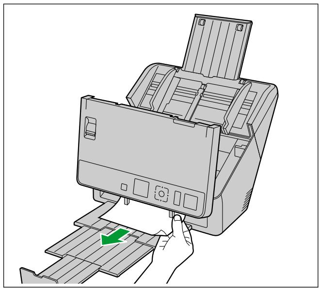 PANASONIC KV-S1057C - Dégager les bourrages papier - 3