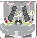 BRITAX ADVANSAFIX M - Retirer la ceinture 5 POINTS & remettre en PLACE le SecureGuard - 2