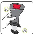 BRITAX ADVANSAFIX M - Retirer la ceinture 5 POINTS & remettre en PLACE le SecureGuard - 10