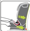 BRITAX ADVANSAFIX M - Decrochage de votre ENFANT et demontage: - 2