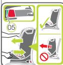 BRITAX ADVANSAFIX M - Decrochage de votre ENFANT et demontage: - 3