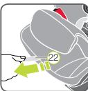 BRITAX ADVANSAFIX M - Retirer la ceinture 5 POINTS & remettre en PLACE le SecureGuard - 7