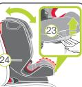 BRITAX ADVANSAFIX M - Réglage de l'angle du SIEGE - 1