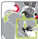 BRITAX ADVANSAFIX M - Retirer la ceinture 5 POINTS & remettre en PLACE le SecureGuard - 8