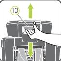 BRITAX ADVANSAFIX M - Réglage des appuie-tête pour les groupes II + III (15-36 kg) - 2