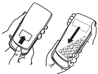 CASIO FX-86DE PLUS - Abnehmen des Schutzgehauses - 1