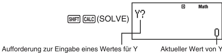 CASIO FX-86DE PLUS - Verwenden von SOLVE (nur fx-991DE PLUS) - 3