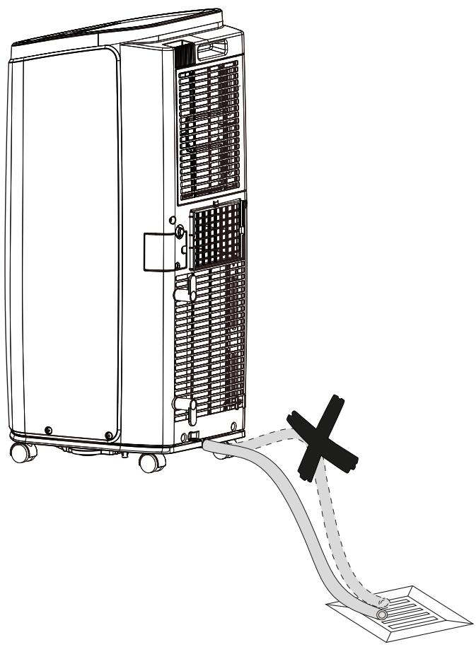TROTEC PAC 2610 E - Vider le condensat (vidage manuel) - 1