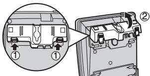 PANASONIC KX-TS500EXB - 4-A Wall Mounting - 1