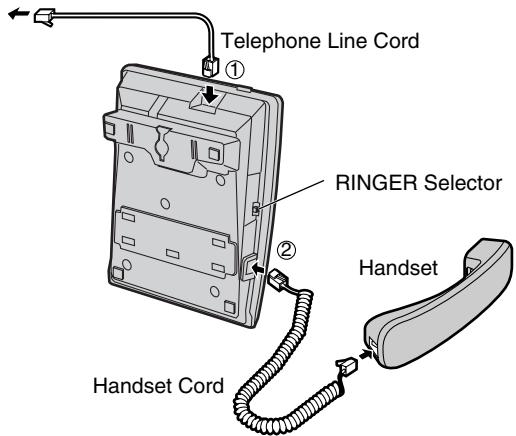 PANASONIC KX-TS500EXB - 1-B Settings - 1
