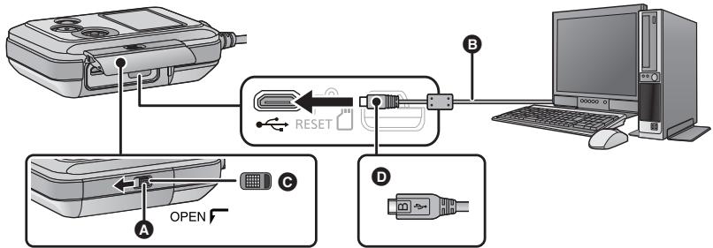 PANASONIC HX-A500E - Chargement de la batterie - 1