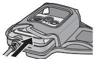 PANASONIC HX-A500E - Fixation de l'unité principale à l'aide de l'étui-brassard - 1