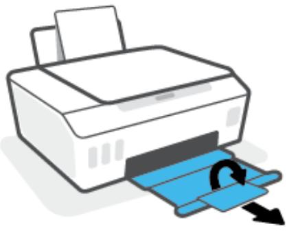 HP SMART TANK 555 - Éliminer un bourrage papier ou d'autres objets de la zone d'accès à la tête d'impression (cartouche) - 7