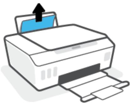 HP SMART TANK 555 - Pour éliminer un bourrage papier du bac d'entrée - 1