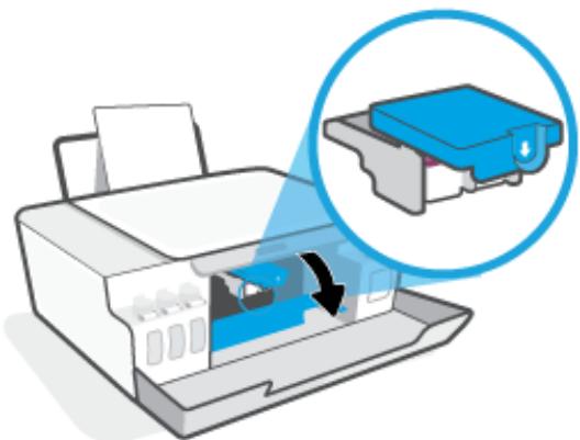 HP SMART TANK 555 - Pour vérifier si la tête d'impression est correctement installée - 5