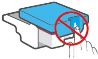 HP SMART TANK 555 - Éliminer un bourrage papier ou d'autres objets de la zone d'accès à la tête d'impression (cartouche) - 6