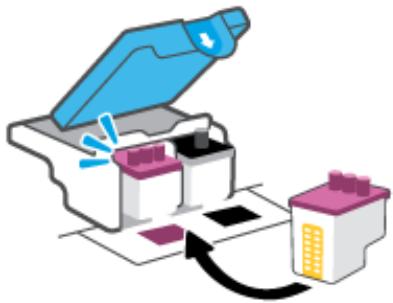 HP SMART TANK 555 - Pour vérifier si la tête d'impression est correctement installée - 9
