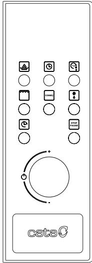 CATA FS 25 TC WH - CONTROL PANEL - 1