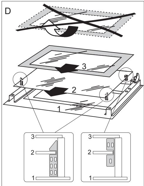 AMICA EB7541H - Herausnahme der inneren Scheibe - 3