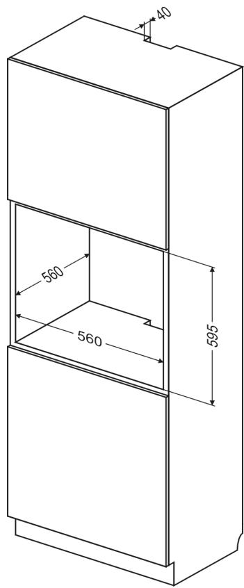 NOVY 2941 PURE - Installing the oven - 2