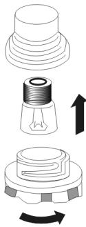NOVY 2941 PURE - Replacement of the oven light bulb - 1