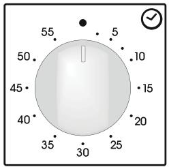 CANDY FPE609A/6X - USING THE MINUTE TIMER - 1