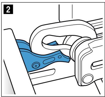 NEFF C17MR02N0B - Décrocher et accrocher la porte de l'appareil - 2
