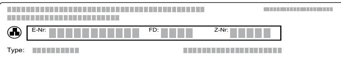 NEFF C17MR02N0B - Nombre de produit et nombre de fabrication - 1