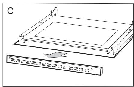 AMICA EB7541B - Démontage de la vitre interieure - 2