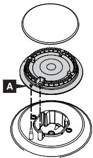 SMEG CS19-7 - Brennerdeckel und Flammenkranze - 1