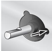 SMEG CS19-7 - Einstellung der Kleinstellung für Erd- oder Stadtgas - 2
