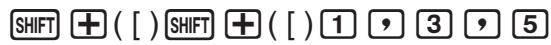 CASIO GRAPH90+E PYTHON - - Format de saisie des données dans une matrice [OPTN]-[MAT/VCT]-[Mat] - 1