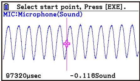CASIO GRAPH90+E PYTHON - - To output a graph from the speaker - 1