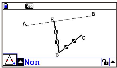 CASIO GRAPH90+E PYTHON - Exemple : Pour utiliser la commande Suivi courbe pour dessiner une parabole - 5