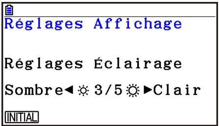 CASIO GRAPH90+E PYTHON - Réglage de la luminosité de l'afficheur - 1