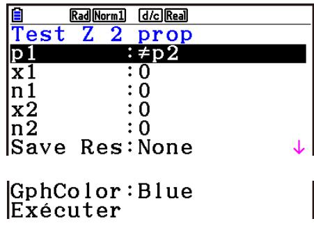 CASIO GRAPH90+E PYTHON - - Test Z à 2 proportions - 1