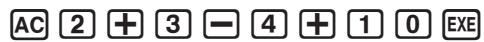 CASIO GRAPH90+E PYTHON - Saisie de calculs - 1
