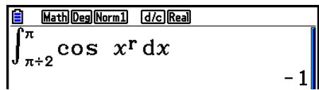 CASIO GRAPH90+E PYTHON - Exemple 1 Pour effectuer le calcul de l'integrale pour la fonction indiquée CIDessous avec une tolérance de « tol  = 1 × 10^-4 - 3
