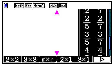CASIO GRAPH90+E PYTHON - ■ Affichage des résultats de calculs en mode d'écriture mathématique - 5
