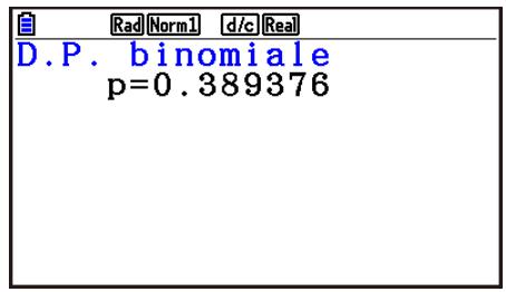 CASIO GRAPH90+E PYTHON - - Probabilité binomiale - 3