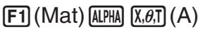 CASIO GRAPH90+E PYTHON - - Format de saisie des données dans une matrice [OPTN]-[MAT/VCT]-[Mat] - 4
