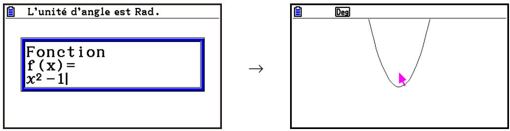 CASIO GRAPH90+E PYTHON - - Pour dessiner une fonction - 1