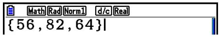 CASIO GRAPH90+E PYTHON - Pour saisir directement une liste de valeurs - 3
