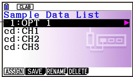 CASIO GRAPH90+E PYTHON - - To save current sample data to a file - 4