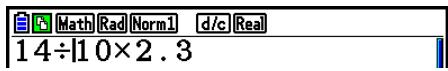CASIO GRAPH90+E PYTHON - Pour couper le texte - 1