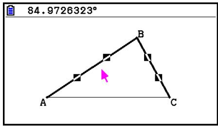 CASIO GRAPH90+E PYTHON - Exemple : Pour coller la mesure d'un angle interne dans une image à l'écran - 1
