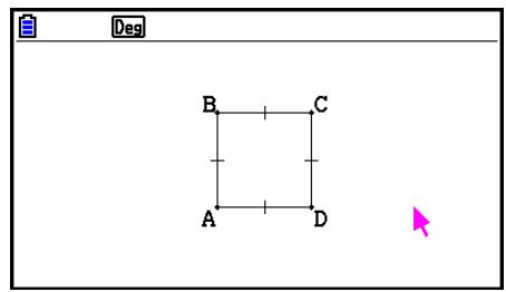 CASIO GRAPH90+E PYTHON - - Pour dessiner un rectangle ou un carré - 2