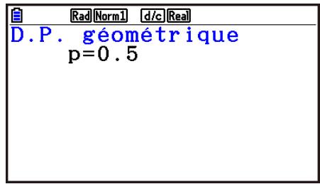 CASIO GRAPH90+E PYTHON - - Probabilité géométrie - 2